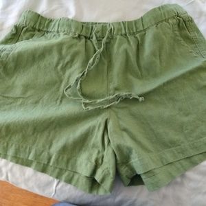 J. Crew linen shorts